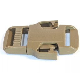 Duraflex  (50 Pack) 3/4” inch(19mm) Super-Quick Side Release Buckle Scuba/Fire- USA-Brown