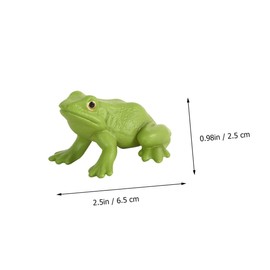 CIYODO 2 Sets Creative Simulation Frog Turtle Growth Model Animal Display Figurines Educational for Home Decor School Teaching