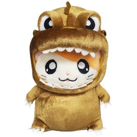 SAN-EI Godjham-kun Plush Toy, Gold, Size S, Height 5.3 inches (13.5 cm)