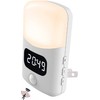 AMZStone Led Bathroom Nightlight with Time,LED Motion Sensor Nightlight, Timer