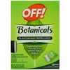 Off Botanicals Towelettes Wipes Natural Insect Mosquito West Nile Repellent