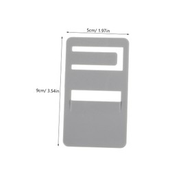 jojofuny 2Pcs Rv Refrigerator Door Prop Clips Durable Handle Repair Kit for Rv Fridge Seamless Fix for Worn Parts Practical for Refrigerator Handle Damage