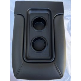 AFTER MARKET 99-02 SILVERADO SIERRA CUP HOLDER CENTER CONSOLE STORAGE LID ARMREST DARK GRAY