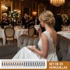 Mythya Broches para el Cabello, Pinzas de Doble Agarre 20