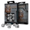 Q-Workshop Dwarven White & Black RPG Ornamented Dice Set 7
