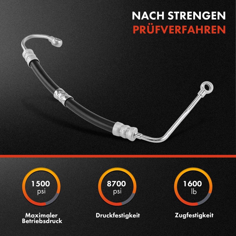 Frankberg Power Steering Hose Compatible with 3 Series Compact E36