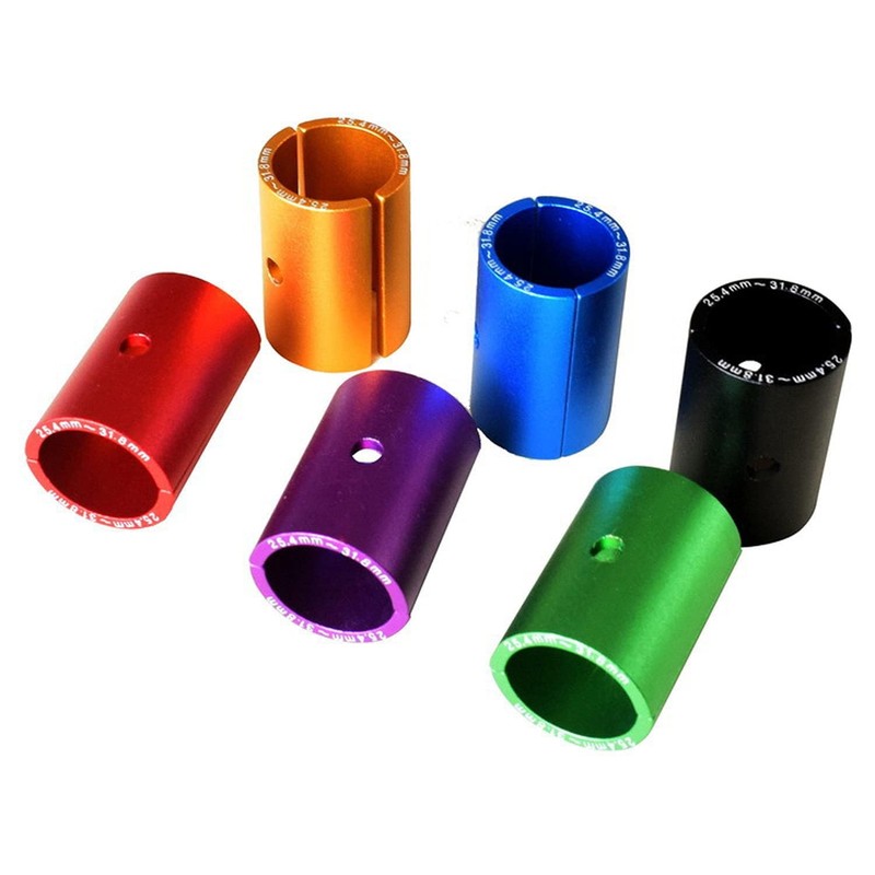 Ieron 1Pair Bike Handlebar Shim 25.4mm to 31.8mm Bicycle Handlebar