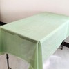 2 Pack Plastic Tablecloths Disposable Plastic Table Covers Table Cloths