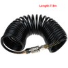 Air Hose,25ft Air Compressor Hose with Bend Restrictor,PE Recoil Air