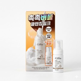 Moajeong Dream Partners Blanc Nature 9x Houttuynia cordata Bubble Cleansing Milk 150ml + 30ml Cleansing Milk / 블랑네이처 9배 어성초 버블 클렌징밀크 150ml + 30ml 클렌징 밀크
