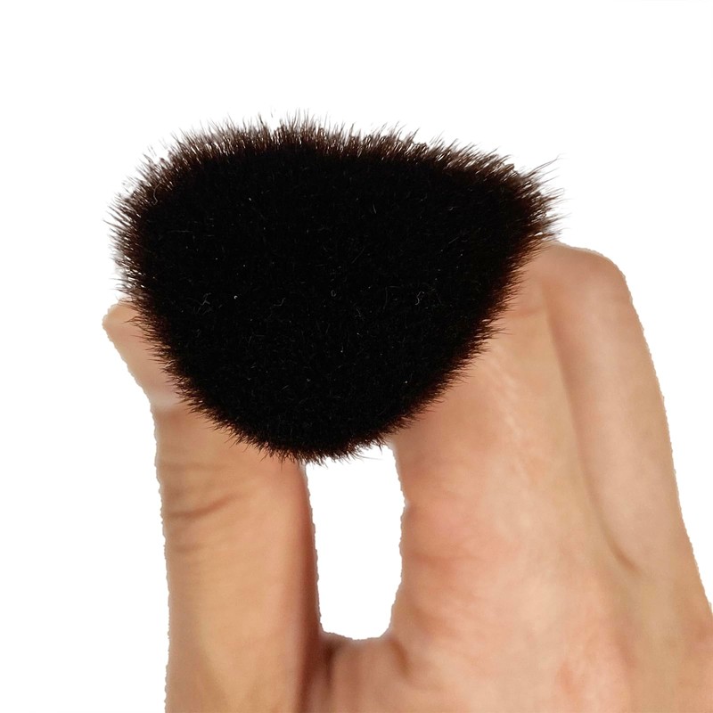 Shimada Seishindo LQ-04 Makeup Brush, Foundation Brush, Large, Angled Flat