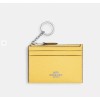 COACH 88250 Crossgrain Leather Mini Skinny Id Card Case SV/Retro