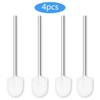 Qulable Toilet Brushes Stainless Steel Toilet Brush with Flexible Soft