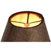 3x6x5 Chocolate Burlap Chandelier Lampshade - Perfect for Chandeliers, Foyer