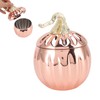 Pumpkin Wine Glass Pumpkin Shaped Stainless Steel Rose Gold Wine