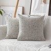 Home Brilliant Decorative Accent Pillow Covers Chenille Throw Pillows for