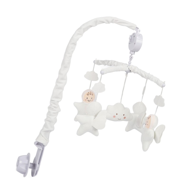 Baby Bed Bell Soft Plush Baby Crib Bell Visual Development