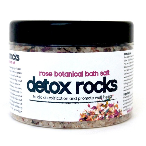 Detox Rocks Bath Salts * Restoring Rose Bath SOAK *