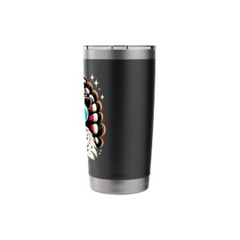 Turkey Face Wearing Retro Vintage Sunglasses Distressed Styl Stainless Steel Insulated Tumbler