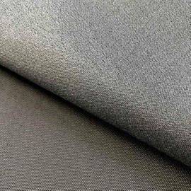 Ottertex® PU Solution Dyed Canvas Waterproof Oxford Outdoor 60 Inch Fabric by The Yard for Sewing Upholstery, Accessories, & More (Charcoal, 5 Yards)