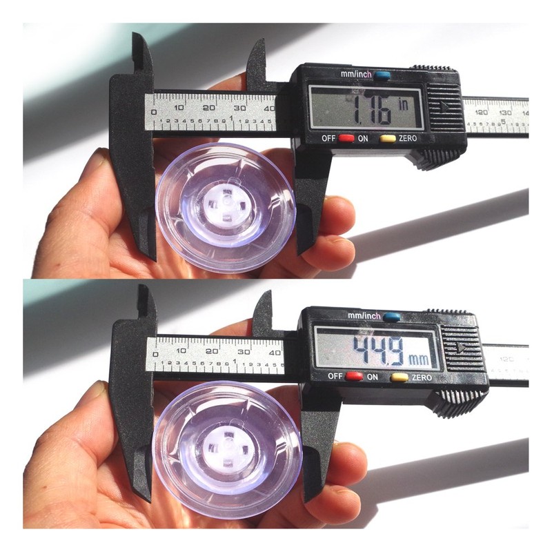 Full Transparent Strong Screw Nut Pull Suction Cup Hand Tighten