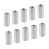 YOKIVE 10pcs M4 Spacers Brass Hex PCB Standoff Nut Height