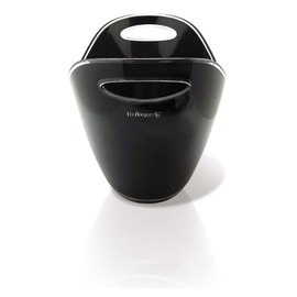 Vinbouquet Eiskübel für 2 Flaschen, Kunststoff, schwarz, 2 BOTELLAS