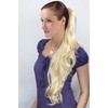 WIG ME UP - T117-611 clip-on hairpiece light blonde wavy