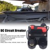 Circuit Breaker Manual Reset 1/4in Overcurrent Protection DC 12‑48V for