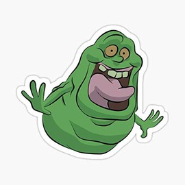 Slimer Graphic - Auto, Wall, Laptop, Cell, Truck Sticker for Windows, Cars