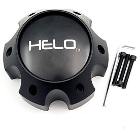 Helo HELO CAP 6X5.5 SATIN BLACK - 1079L145HE1SB