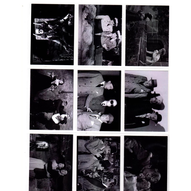 UNIVERSAL MONSTERS SET CUSTOM TRADING CARD 90 CARDS SET