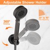 uxcell Shower Head Holder, Suction Cup Shower Head Holder, Handheld