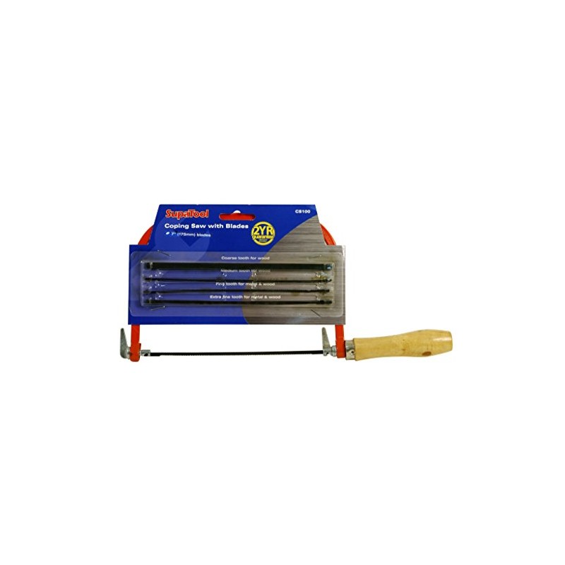 SupaTool Coping Saw with Blades
