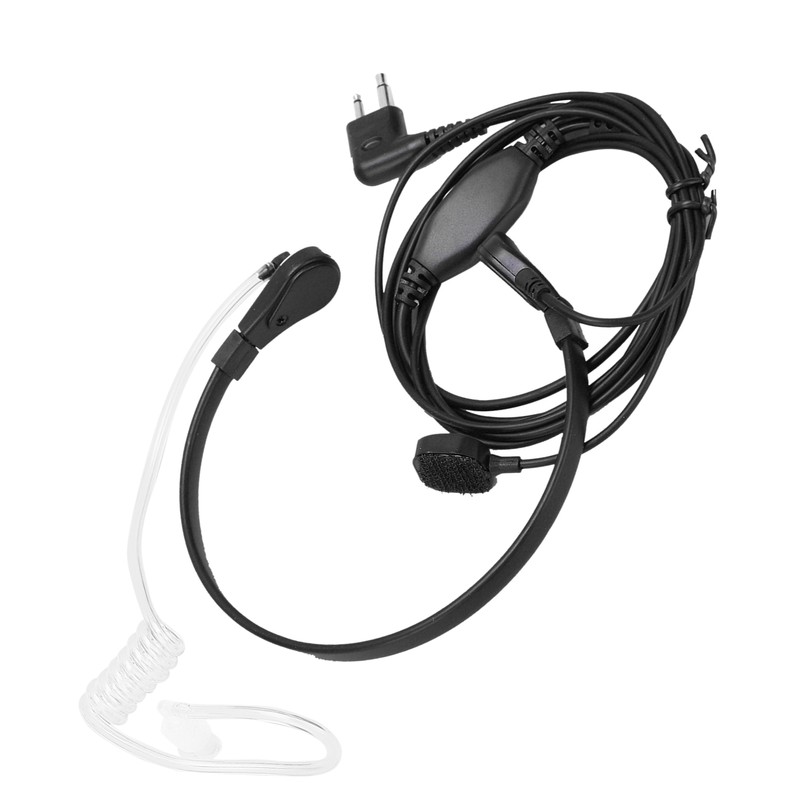 2 Pin Walkie Talkie Earpiece Noise Canceling Headset with MIC