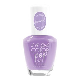 L.A. Girl Color Pop Nail Polish with Diamond Powder, Rock Candy GNL890G
