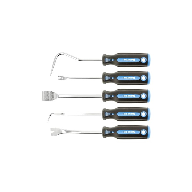 Högert Technik - Set of 5 Drawstrings and Hooks Carbon