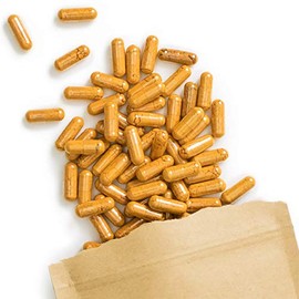 Terra Elements Organic Turmeric Capsules (400 mg, Pack of 150) I with Black Pepper Extract (Piperine) I Indian Turmeric I 100% Pure I Vegan I Raw Food