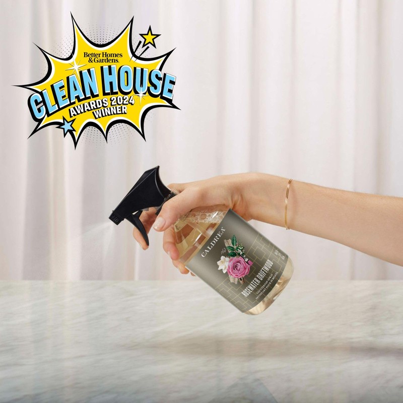 Caldrea Multi-surface CounterTop Spray Cleaner, Made With Vegetable Protein Extract,