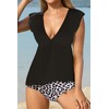 Beachsissi Women's Tankini Tankini, leopard