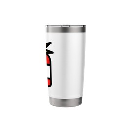 Extinguisher Firefighter Funny Stainless Steel Insulated Tumbler