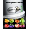 GDOR Powerful 1200W Juicer with Larger 3.2" Feed Chute, Titanium