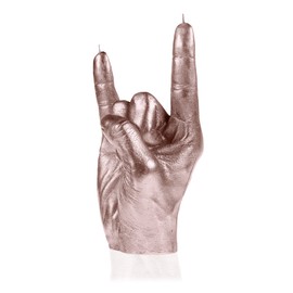 Candellana Hand RCK Kerze - Hand Figur - Coole Deko - Gothic Deko - Grunge Deko Kerze - Heavy Metal Deko - Grunge Room Decor - Büro Gadgets - Kerzen Deko - Lustige Kerze