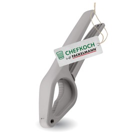 FACKELMANN Chefkoch trifft Nutcracker 20 cm - Ergonomic Handle, Dishwasher Safe, Made in Germany, Light Grey