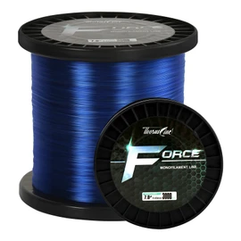 ThornsLine Force Monofilament Fishing Line - Superior Saltwater Mono Leader Materials - Exceptional Strength Nylon Fishing line 2-100lb, Abrasion Resistant Mono Line (0.80mm/80lb/1000yd, GEM Blue)