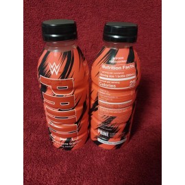 Prime Hydration WWE 16.9 Oz. Prime Hydration Rare New Release Bottle.....(2 BOTTLES)