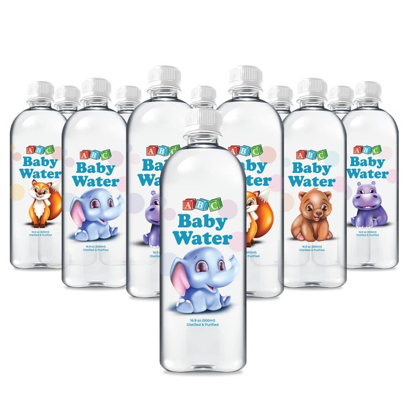 ABC Baby Water Premium Distilled Water for Babies - Healthy