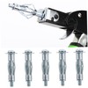 GLEAVI 20pcs Hollow Wall Anchors Expansion Bolts for Drywall Cavity