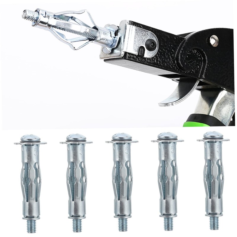 GLEAVI 20pcs Hollow Wall Anchors Expansion Bolts for Drywall Cavity
