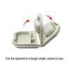 Hearing Aid Case Hard Storage Box with Battery Holder and